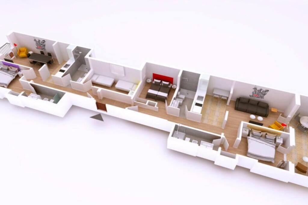 Perfectly Located 4Bed 4Bath Apartment In Barcelona 3 1 Екстер'єр фото